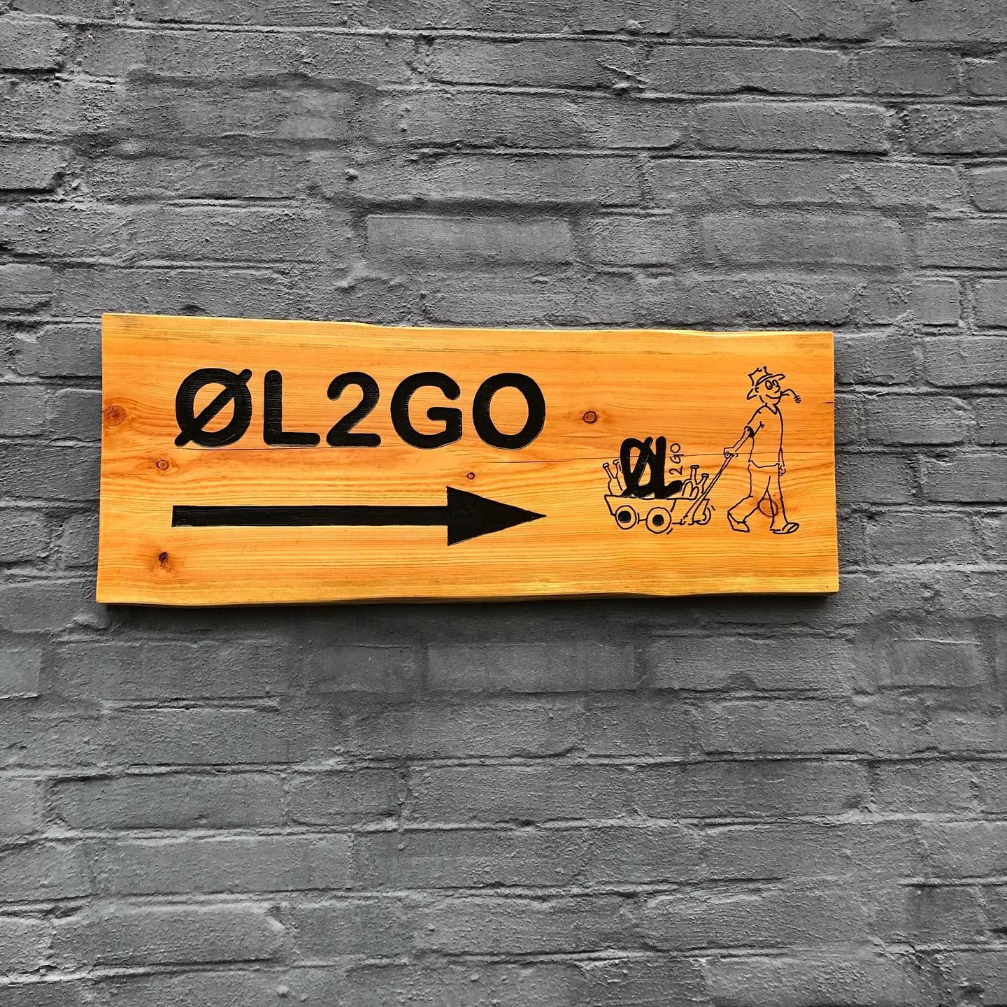 ØL2GO skifter garage ud med butik på Nørregade